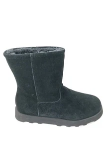 Botas cómodas informales de gamuza genuina Time and Tru para mujer negras talla 7 ($) - Imagen 1 de 7