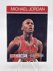 1990-91 NBA Hoops libro de colección Michael Jordan Chicago Bulls - Imagen 1 de 5