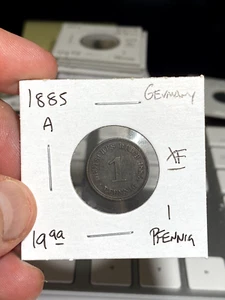 1885 A Germany 1 Pfennig - Picture 1 of 2