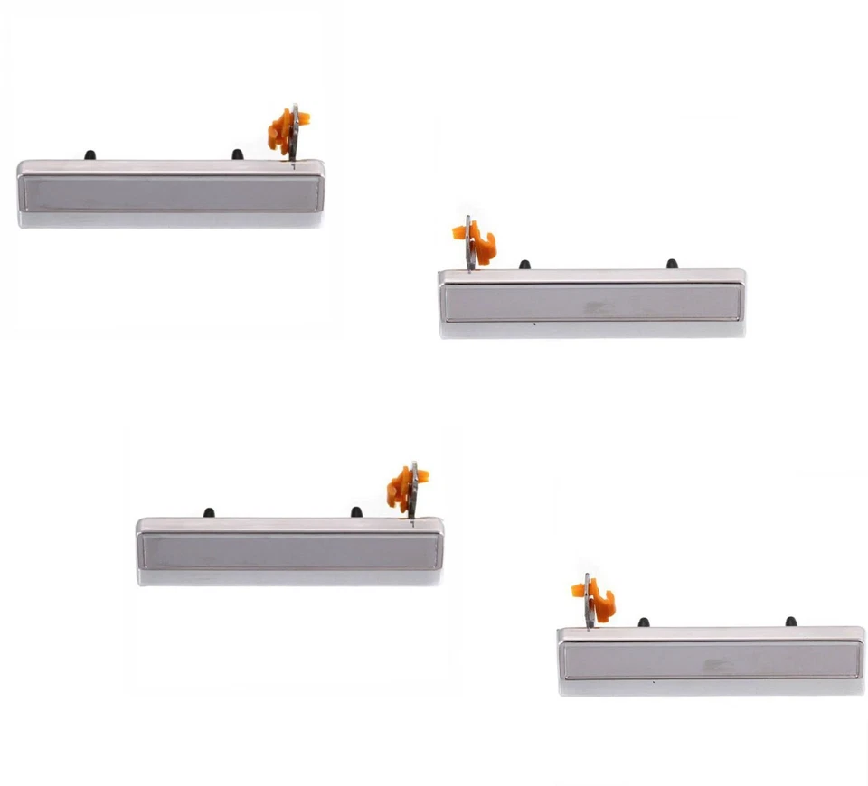 Juego de manijas de puerta exterior para Chevy Caprice Impala 4 puertas 1980-1990 metal cromado Foto 1 de 4