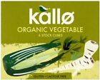 Kallo Organic Vegetable 6 Stock Cubes - 66g (Pack of 2)