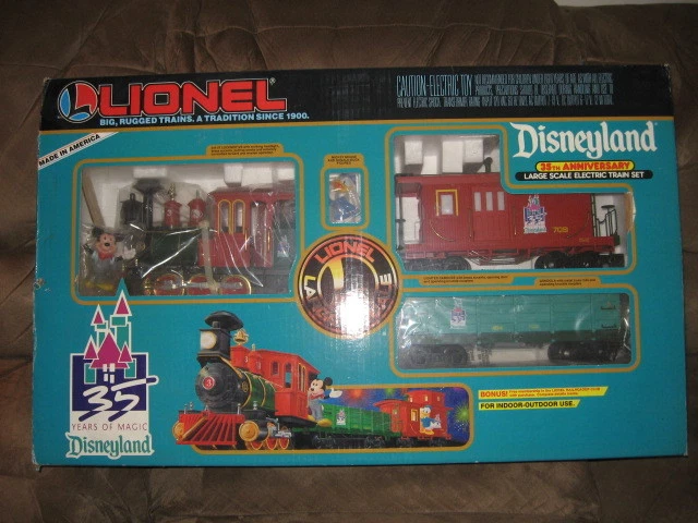 Lionel 8-81007 Disney Disneyland 35TH Mickey Mouse G-Scale Set NIB Local Pick Up - Image 1 of 1