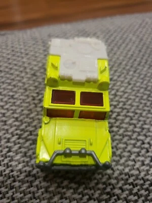 Matchbox Fire Department Hummer GM 2000 Issue Neon Light Color - Image 1 of 4