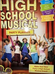 Disney High School Musical Party Planner Booklet 2007 Stickers Games Favors NEW - Imagen 1 de 4
