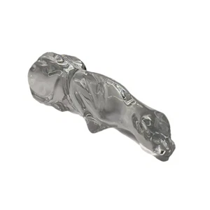 Waterford Crystal Stalking Panther Jaguar Cougar Puma Figurine Statue 10"x2"x3" - Picture 1 of 8