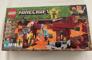 LEGO Minecraft The Blaze Bridge 21154 Retired Set New Factory Sealed Box - Picture 1 of 2
