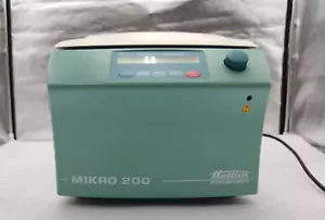 Hettich Zentrifugen Mikro 200 Centrifuge 2400-01 w/ 2424B Rotor 15000RMP - Picture 1 of 8
