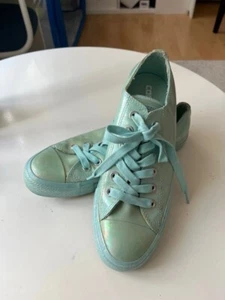Mint Converse Chucks hellgrün Benzin fluoreszierend 39 - Bild 1 von 9