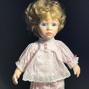 WILLIAM TUNG DOLL 1993 LIMITED EDITION OF 1000 CRYING PORCELAIN SIGNED 14" - Picture 1 of 13