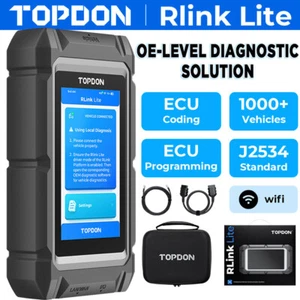 TOPDON RLink Lite Car OBD2 Diagnostic All System ECU Programming Coding - Picture 1 of 15