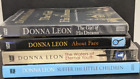 LARGE PRINT Job lot collection of 4 Donna Leon adult fiction books