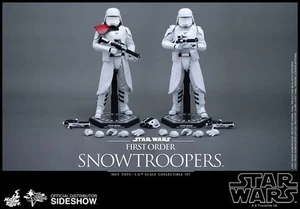 12" Star Wars First Order Snowtrooper 2pk Set Hot Toys 902553 En Stock - Imagen 1 de 4