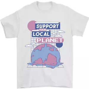 Apoya Tu Planeta Local Camiseta Para Hombre 100% Algodón - Imagen 1 de 96