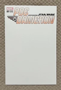 Star Wars: Poe Dameron #1 Blank Sketch Variant Marvel Comics 2016 NM - Bild 1 von 3