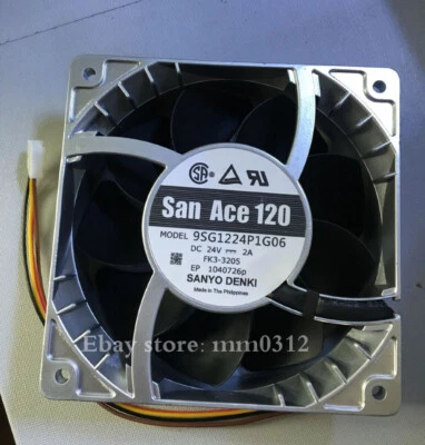 1pcs  SANYO 9SG1224P1G06 1238 24V 2.0A fan - Image 1 of 3