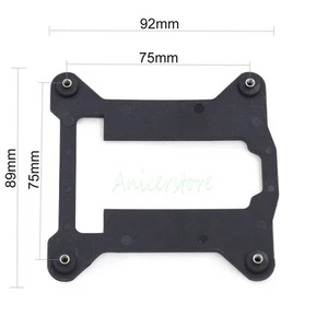 Plastic Backplate Intel LGA 1150 1151 1155 1156 CPU Bracket Radiators Base - Picture 1 of 5