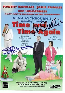 John Challis + Sue Holderness. Only Fools And Horses. Signed Theatre Flyer 2002 - Picture 1 of 3