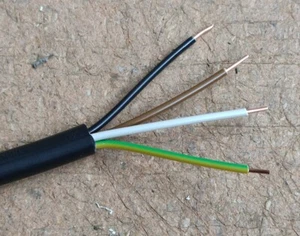 Erdkabel NYY-J 4x2,5 Starkstromkabel - Bild 1 von 1