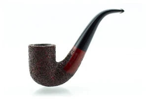 Pipa MASTRO GEPPETTO RUSTICATO Bent Billiard artigianale Italy PAMG21-RB09 - Imagen 1 de 3