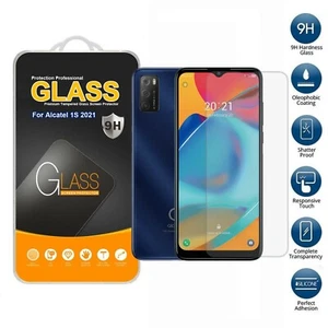 For Alcatel 1S 2021 Tempered Glass Screen Protector  - Picture 1 of 12