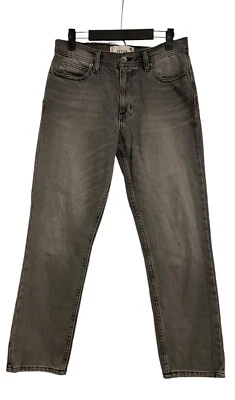 Pantalones de mezclilla negros ajustados BDG vintage para mujer talla 29/30 tiro medio rectos lavado claro  Foto 1 de 4