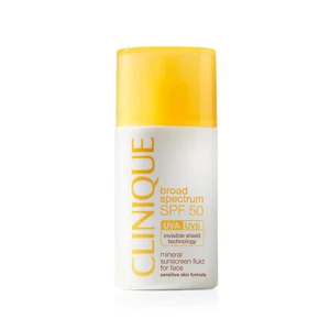 Clinique SPF 50 Mineral Sunscreen Fluid For Face |Safe for Sensitive Skin, 1FLOZ - Picture 1 of 6