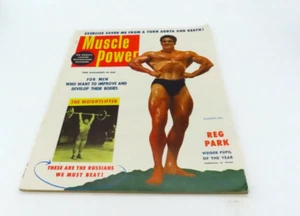 Muscle Power August 1954 Mr. Universe Reg Park Cover - Picture 1 of 13