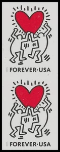 US 5953a Love imperf NDC vert pair MNH 2025 - Picture 1 of 1
