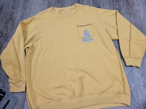Aerie senfgelbes Sweatshirt mit Rundhalsausschnitt Damengröße Medium - Bild 1 von 5