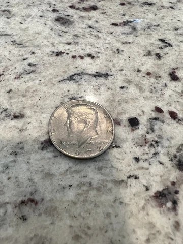 1972 D Kennedy Half Dollar Coin Rare Cover
