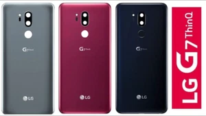 LG G7 ThinQ Back Door Battery Glass Cover Camera Glass Lens Phone Frame OEM Part - Picture 1 of 9