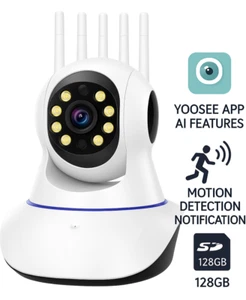 Fünf Antennen 1080P 2MP WiFi Kamera IP PTZ Wireless Zwei Wege Audio Nachtsicht - Bild 1 von 13