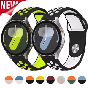 Silikon Loop Armband Für Samsung Galaxy Watch 4/5/6/7 40 44mm 5 Pro 45mm 20 22mm - Bild 1 von 25
