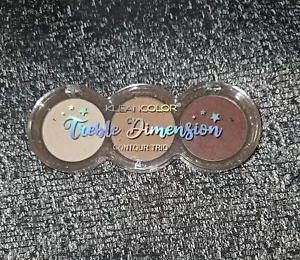 Kleancolor Treble Dimension Contour Trio In Light Shadow 0.26oz NIB Discontinued - Picture 1 of 6