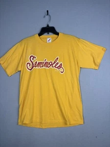 Vintage Jerzees Florida State Seminoles FSU Shirt L Single Stitch 42-44 USA 4197 - Picture 1 of 15