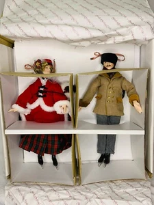 Hamilton Collection 15" Central Park Skaters Porzellan Puppen 1990 OVP - Bild 1 von 4