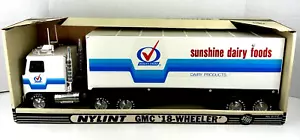GMC 18 Rad Nylint 911-Z Sunshine Milchprodukte LKW Anhänger NEU im Karton - Bild 1 von 11