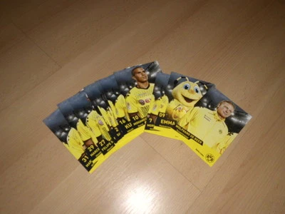 BVB Dortmund 1 aus 10 Autogrammkarten Spieler 7,16,18,20,24,25,27,29,31 Teddy - Bild 1 von 2