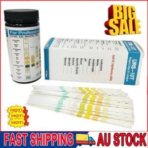100 X Strips URS-10T Reagent Urinalysis Strips 10Parameters Urine Test Strips AU - Picture 1 of 12