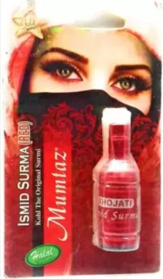 KHOJATI MUMTAZ  ISMID ITHMID RED KOHL EYELINER SURMAH  4gX 1 PACK - Image 1 of 2