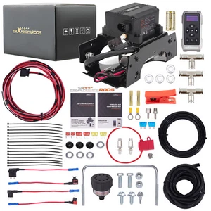 Wirless Air shock Compressor Controller Kit Remote Control for Springs Bags - Picture 1 of 22