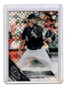 2016 TOPPS CHROME"JAMES SHIELDS" X-FRACTOR /99"#HMT39""WHITE SOX"" - Picture 1 of 4