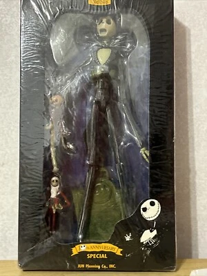 10º Aniversario Pesadilla Antes de Navidad Jack Skellington Juego en Caja Jun Foto 1 de 4