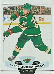 Mats Zuccarello 2019-20 OPC O-Pee-Chee Update #605 Minnesota Wild - Picture 1 of 2