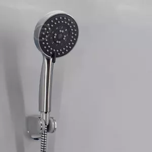 Brushed Nickel 5 Spray Modes Handheld Hand Shower Head For Hansgrohe Handshowers - Picture 1 of 6