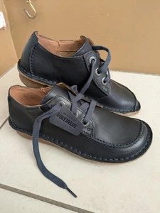 Clarks Funny Dream Shoes Womens Size UK 4.5 EUR 37.5 Navy Leather Comfort NEW - Picture 1 of 10