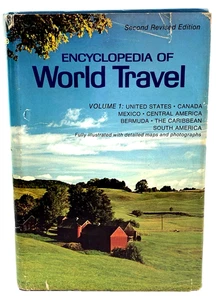 Encyclopedia Of World Travel Vol.1 Second Revised HC Hardcover Book DJ 1973 - Picture 1 of 14