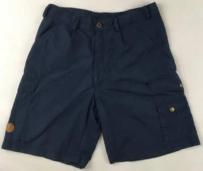 Fjallraven Outdoor Wear cargo shorts hiking G-1000 navy blue mens 46M — 第 1/4 张图片
