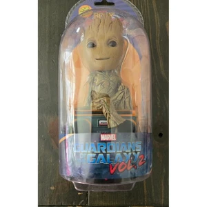 Marvel Guardianes de la Galaxia Vol. 2 Groot NECA Body Knocker alimentado por energía solar - Imagen 1 de 4