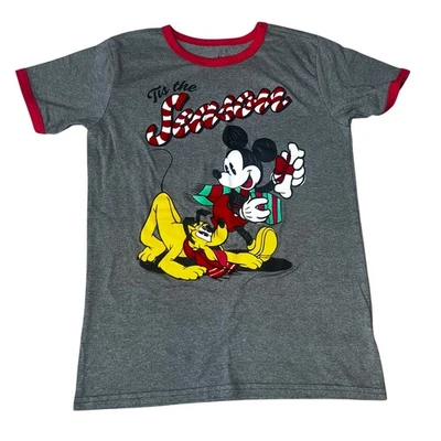 Camiseta Disney Navidad Mickey Mouse Plutón 'Es la Temporada Juvenil talla 10-12  Foto 1 de 4